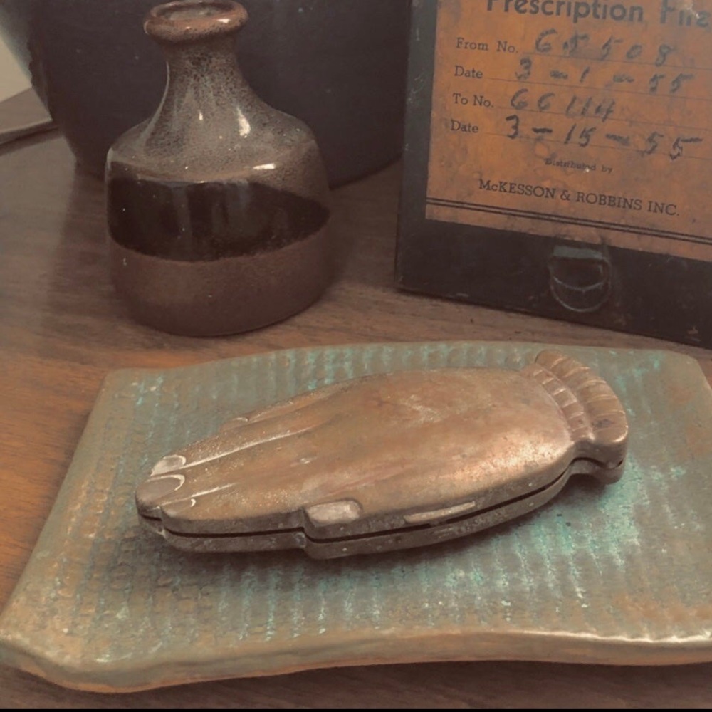 Studio Pottery Signed Trinket Dish Tray